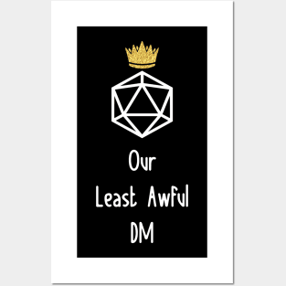 D20 Our Least Awful DM Posters and Art